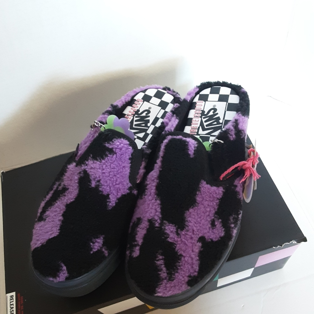 VANS X IRENEISGOOD CLASSIC SLIP-ON MULE STACKED SHOES  NWB - Picture 5 of 15